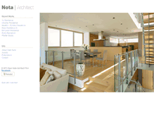 Tablet Screenshot of nota-architect.com